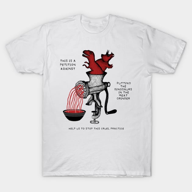 Petition T-Shirt by synthetic goat